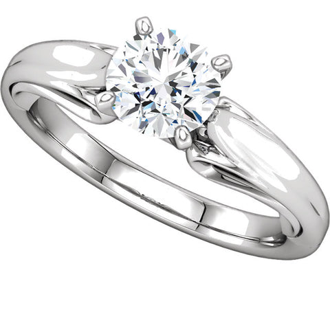 Ring > Engagement > Sculptural-Inspired > Diamond > 1/2 CTW
