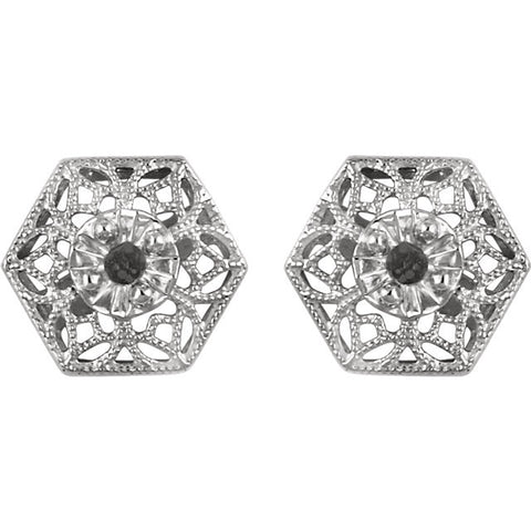 Earrings > Stud > Filigree