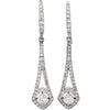 > Earrings > Diamond > 3/4 CTW