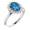 Ring > Diamond > CTW > 1/Morganite & 1.*Multiple Diamond Cuts and Weights available*