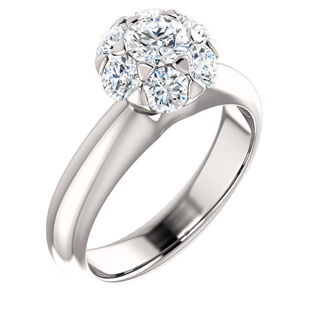 Ring > Engagement > Diamond > CTW > 3/Zirconia & 3 > Cubic