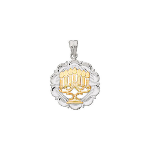 Pendant & Chain > Menorah