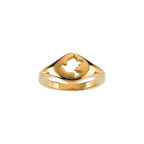 Shape > Dove > with > Mounting > Ring