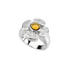 RING > CROSS > MALTESE > CITRINE > GENUINE