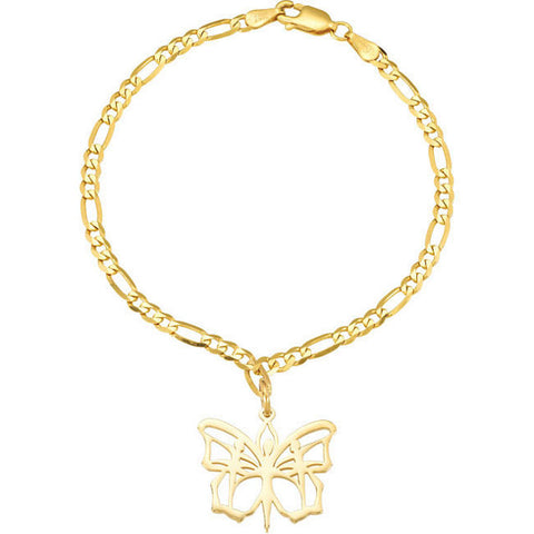 Charm > Large > with > Bracelet > Ballet® > Butterfly