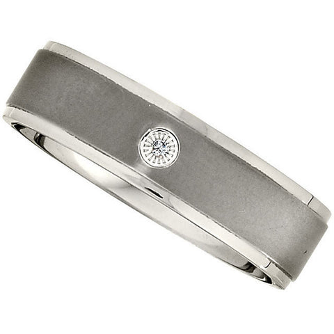 Band > Diamond > Set > Bezel > CT > .05