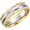 .5 > Band > Comfort-Fit > Two-Tone > 14kt