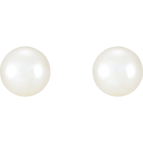 Earrings > Pearl > Cultured > Freshwater > 9.5-10mm