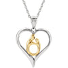 Pendant > Child® > & > Mother > Shaped > Heart