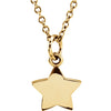 Necklace > 18" > Star