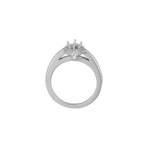 Ring > Engagement > Diamond & CZ > 1/3 CTW
