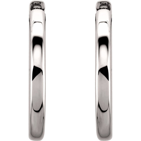 Earrings > Hoop > Hinged > 24mm