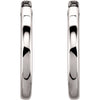 Earrings > Hoop > Hinged > 24mm