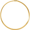 Chain > 16" > Omega > Reversible > Two-Tone > 6mm > White > 14kt > Or > Yellow > 14kt