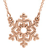 Necklace > 16" > Snowflake