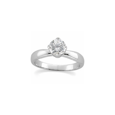 Ring > Engagement > Solitaire > Tulipset > Diamond > 1/3 CTW