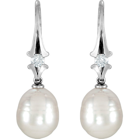 Earrings or Mounting > Pearl > Cultured > Sea > South