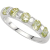 Ring > CZ > Colored > Peridot > Stackable