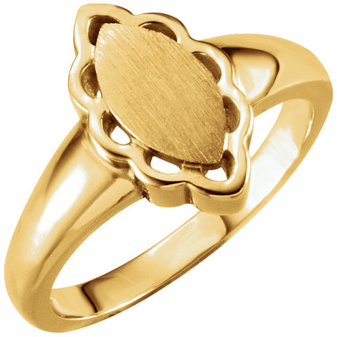 Ring > Signet > Fashion > Gold