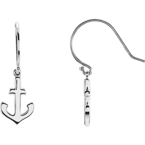 Earrings > Anchor > Petite