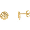 Earrings > Stud > Textured > 8mm