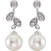 s > Pearl > Cultured > Diamond & Freshwater > 1/6 CTW > White > 14kt
