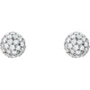 Earrings > Diamond > 1/2 CTW