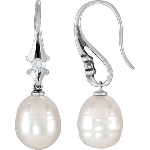 Earrings or Mounting > Pearl > Cultured > Sea > South