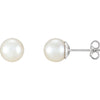 Earrings > Pearl > Cultured > Freshwater > 9.5-10mm