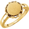 Ring > Signet > Fashion > Gold