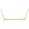 Necklace > 18" > Bar > Straight