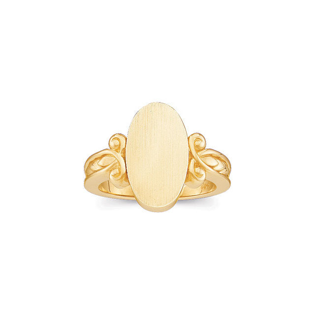Ring > Signet > Fashion > Gold