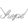 Necklace > 16.45" > Trim > Neck > "Hope"