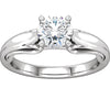 Ring > Engagement > Sculptural-Inspired > Diamond > 1/2 CTW