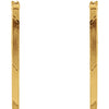 Earrings > Hoop > Cut > Diamond > Oval