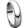 Band > Milgrain > Fit > Comfort > 6mm