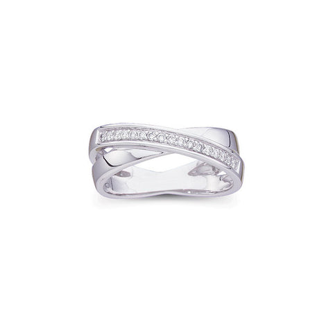 Ring > Diamond > Overlapping > 1/6 CTW.*Multiple Diamond Cuts and Weights available*