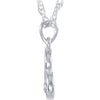 Necklace > 18" > Heart > Diamond > .03 CTW