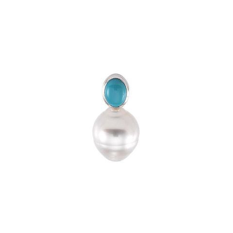 Pendant > Pearl & Turquoise > Cultured > Sea > South