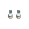 Earrings > Topaz > Blue > Pearl & London > Sea > South