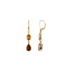 Earrings > Citrine & Diamond > Madeira > Citrine, > Genuine