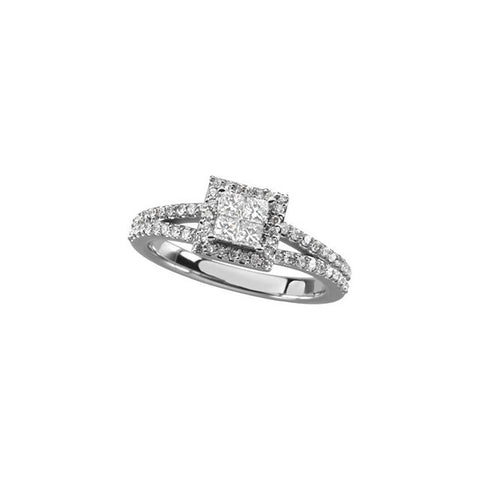 Ring > Engagement > Bridal > Diamond > 1/2 CTW