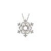 Necklace > Snowflake > Diamond > 3/8 CTW