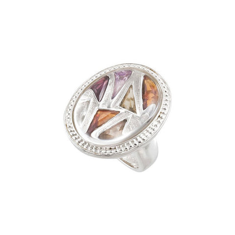 Ring > Multi-gemstone