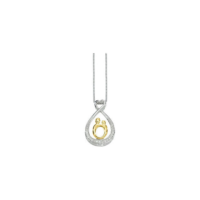 Necklace > 1/8 CTW > Child® > & > Mother