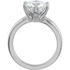 Ring > Solitaire > Moissanite > Created