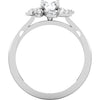 Ring > Engagement > Diamond > CTW > 1/Zirconia & 1 > Cubic > Silver > Continuum