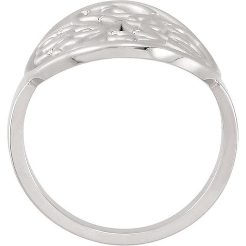 Ring > Scroll > Diamond > .06 CTW