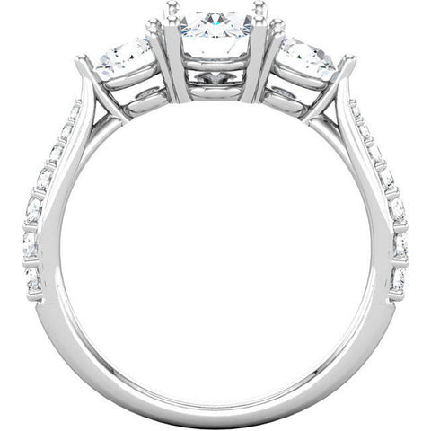 Band > Ring or Matching > Engagement > Semi-mount