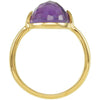 Ring > Stackable > Chalcedony > Blue